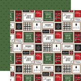 Carta Bella Home For Christmas Deck The Halls Patterned Paper