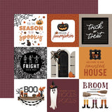 Carta Bella Halloween 4x4 Journaling Cards Patterned Paper