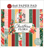 Carta Bella Christmas Flora Joyful 6x6 Paper Pad
