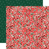 Carta Bella Christmas Flora Merry Small Floral  Patterned Paper