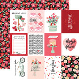 Carta Bella My Valentine 3x4 Journaling Cards Patterned Paper