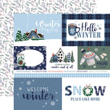 Carta Bella Wintertime Multi Journaling Cards Patterned Paper