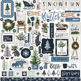 Carta Bella Welcome Winter Element Sticker Sheet