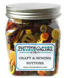 Buttons Galore Cookie Jar - Autumn Buttons