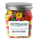 Buttons Galore Cookie Jar - Fiesta Buttons