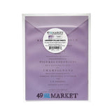 49 and Market Color Swatch Lavender Collage Sheets