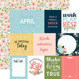Echo Park Day In The Life No. 2 April Patterned Paper