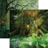 Reminisce Enchanted Forest Home Sweet Home Patterned Paper
