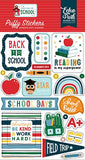 Echo Park First Day Of School Puffy Sticker Embellishments