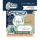 Photoplay Paper In Loving Memory Ephemera Embellishments