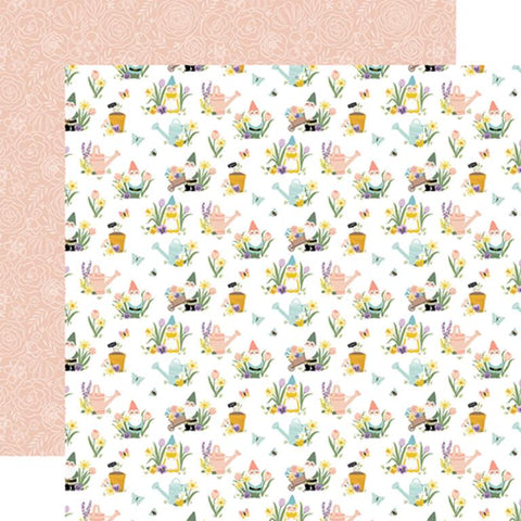 Echo Park It's Spring Time Happy Garden Patterned Paper