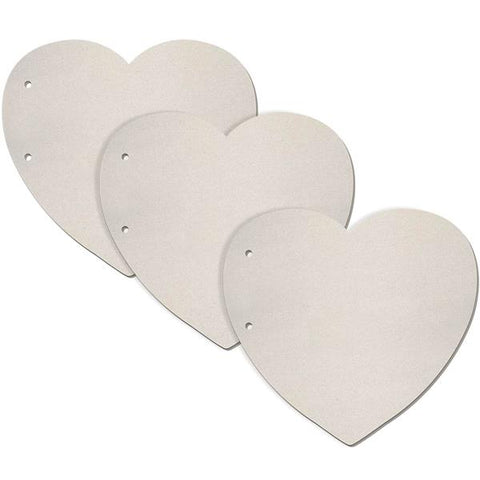 Ciao Bella Album Binding Art -  Heart Shaped Cardboard Pages - 3 Pages