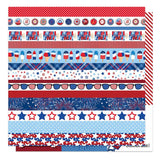 Photoplay Paper Land That I Love Made in America Patterned Paper