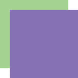 Echo Park Monster Mash Purple / Green Coordinating Solid