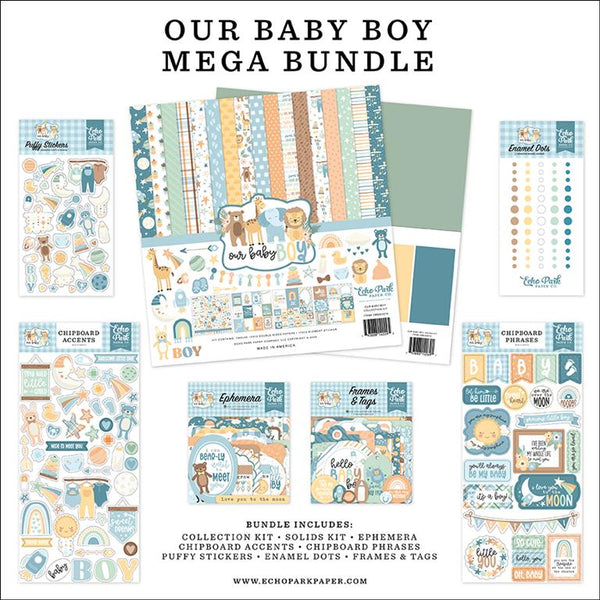 Baby Boy - 6x6 Paper Pack