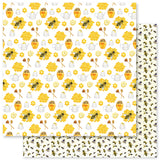 Paper Rose Bee Happy F Paper Patterned Paper