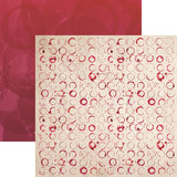 Reminisce Rose All Day Wine Time Patterned Paper