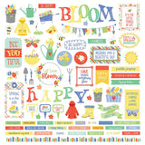 Photoplay Paper Showers & Flowers Element Sticker Sheet
