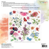 49 and Market Spectrum Gardenia 12x12 Rub-On Transfer Embellishment Sheet