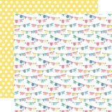 Echo Park Sun Kissed Happy Banners Patterned Paper