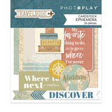 Photoplay Paper Travelogue Ephemera Die Cut Embellishments