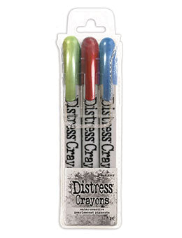 Ranger Tim Holtz Distress Crayons Pearl Set - Holiday Set 1 – Cheap  Scrapbook Stuff