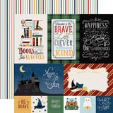 Echo Park Wizards and Company 4x6 Journaling Cards Patterned Paper