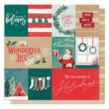 Photoplay Paper It's A Wonderful Christmas This Home Believes Patterned Paper
