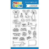 Photoplay Paper Bow Wow 4"x6" Photopolymer Stamp Set