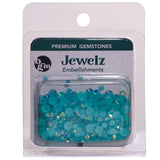 Buttons Galore Jewelz Rhinestone Embellishments - Aquamarine