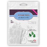 Scrapbook Adhesives 3D Foam Trees - White Mix-Adhesives