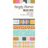 Simple Stories Let's Go Washi Tape Embellishments