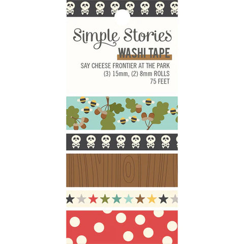 Simple Stories Say Cheese Frontier At The Park Washi Tape Embellishments