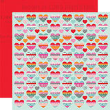 Simple Stories Heart Eyes Happy Hearts Patterned Paper