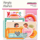 Simple Stories Heart Eyes Journal Bits & Pieces Embellishments