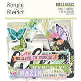 Simple Stories Simple Vintage Life In Bloom Bits & Pieces Embellishments