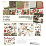 Simple Stories The Holiday Life  Collector's Essential Kit