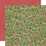 Simple Stories The Holiday Life  Tinsel & Tiddings Patterned Paper