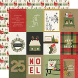 Simple Stories The Holiday Life  3x4 Elements Patterned Paper
