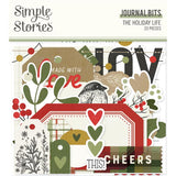 Simple Stories The Holiday Life  Journal Bits & Pieces Embellishments