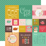 Simple Stories What's Cooking 2x2 / 4x4 Elements Patterned Paper