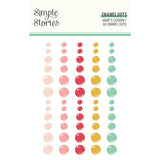 Simple Stories What's Cooking Enamel Dot Embellishments