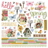 Simple Stories Simple Vintage Spring Garden Cardstock Sticker Sheet