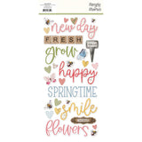 Simple Stories Simple Vintage Spring Garden Foam Sticker Embellishments