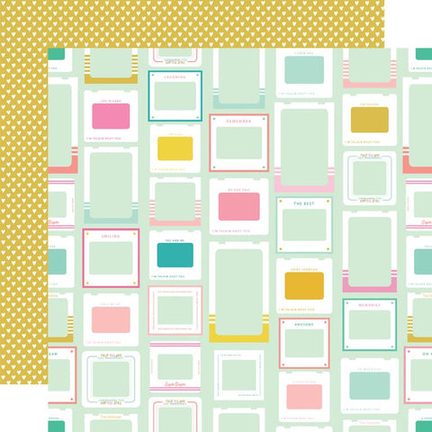 Simple Stories True Colors Take the Photo Patterned Paper
