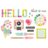 Simple Stories True Colors Simple Pages Page Piece Embellishments