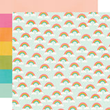 Simple Stories St. Patrick's Day Chasin' Rainbows Patterned Paper