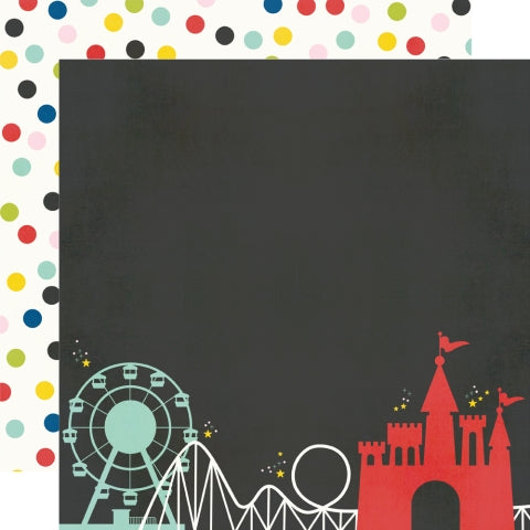 Simple Stories Say Cheese Magic My Happy Place 12x12 Patterned Paper