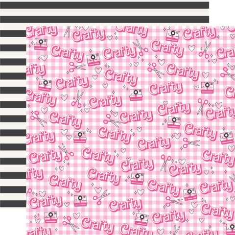 Simple Stories Crafty Babe Crafty Times 12x12 Patterned Paper