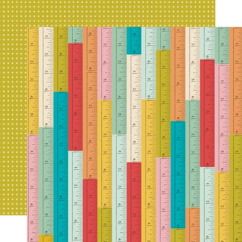 Simple Stories Book Fair School Rules 12x12 Patterned Paper